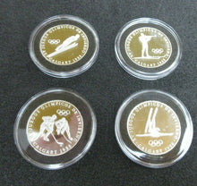 Load image into Gallery viewer, 1988 Panama 1 balboa Olympic Winter Games Calgary ACROBATICS proof silver coin
