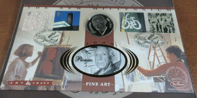 1997 Pablo Picasso Espana BUnc 20 Euros, Fine Art, Benham Silk PNC/COA