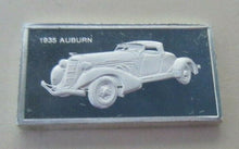 Load image into Gallery viewer, 1935 AUBURN 15mm X 10mm 1.60gram SILVER INGOT WITH INFORMATION SLIP
