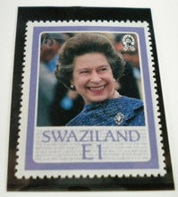 Load image into Gallery viewer, QUEEN ELIZABETH II THE 60TH BIRTHDAY OF HER MAJESTY SWAZILAND STAMPS MNH
