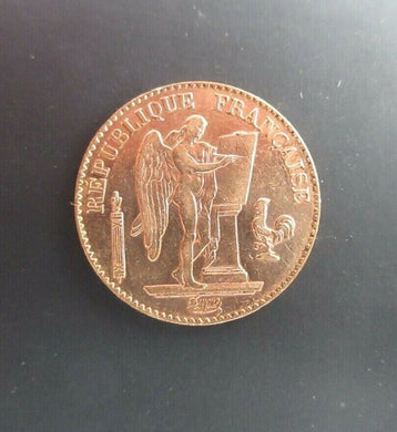 1897 A PARIS MINT FRANCE  .900  GOLD  Francs RÉPUBLIQUE FRANÇAISE