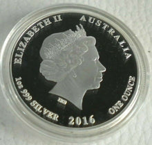 Load image into Gallery viewer, YEAR OF THE MONKEY ELIZABETH II AUSTRALIA 2016 SILVER PLATED MEDAL
