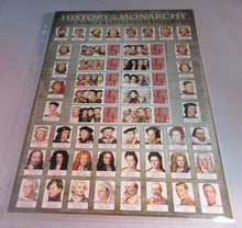 Load image into Gallery viewer, 2008 HISTORY OF THE MONARCHY THE KINGS &amp; QUEENS OF ENGLAND 10X 1ST CLASS STAMPS
