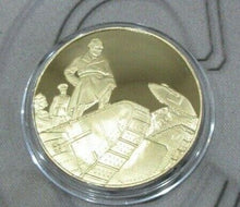 Load image into Gallery viewer, 1974 John Pinches Churchill Centenary Trust Silver Proof Gold Plated 1oz Medals
