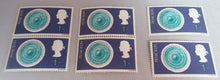 Load image into Gallery viewer, 1967 PENICILLIUM NOTATUM &amp; TELEVISION EQUIPMENT 10 X STAMPS MNH IN STAMP HOLDER
