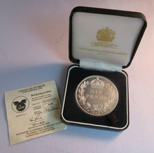 Load image into Gallery viewer, 1889 SIXPENCE SILVER PLATED MEDAL BEAUTIFULLY BOXED TOYE KENNING &amp; SPENCER LTD
