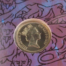 Load image into Gallery viewer, 1997 THE ENGLISH £1 COIN FOR ENGLAND BRILLIANT UNCIRCULATED PACK
