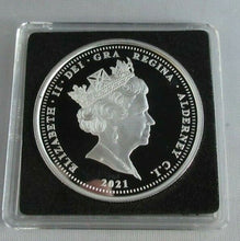 Load image into Gallery viewer, 2021 Proof £5 COIN ALDERNEY RNLI WITH COURAGE NOTHING IS IMPOSSIBLE BOX &amp; COA
