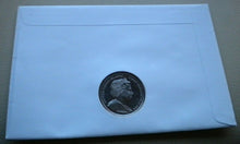 Load image into Gallery viewer, 2002 50TH ANNIVERSARY HM THE QUEEN&#39;S FIRST STAMPS BUNC ONE DOLLAR COIN COVER PNC
