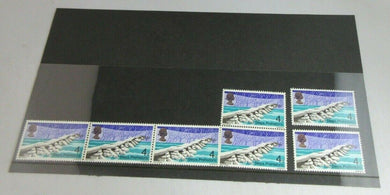 1968 TARR STEPS PREHISTORIC  4d 7 STAMPS MNH INCLUDES TRAFFIC LIGHTS