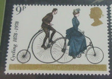 Load image into Gallery viewer, 1978 CYCLING BRITISH POST OFFICE MINT STAMPS PRESENTATION PACK
