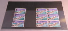 Load image into Gallery viewer, 1968 TARR STEPS PREHISTORIC 4d 9 X STAMPS MNH INCLUDES STAMP HOLDER
