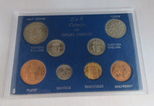 Load image into Gallery viewer, 1966 UK QEII COINAGE OF GREAT BRITAIN UNCIRCULATED 8 COIN PRE-DECIMAL SET
