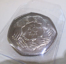 Load image into Gallery viewer, Royal Mint 1973 Unc Coin FIFTY Pence 50p JOINING EEC END OF AN ERA OUT OF EU
