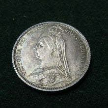 Load image into Gallery viewer, 1887 PROOF VICTORIA SIXPENCE JUBILEE BUST
