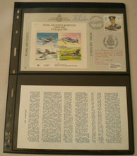 Load image into Gallery viewer, 1987 ROYAL AIR FORCE BINBROOK OPEN DAY W/C R.T. DOE SIGNED FLOWN STAMP COVER
