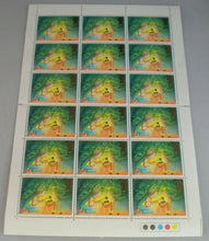 Load image into Gallery viewer, 1987 CHRISTMAS 13P BLOCK OF 36 STAMPS WITH STAR UNDER PRINT MNH &amp; TRAFFIC LIGHTS
