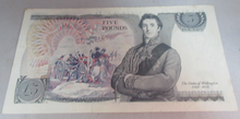 Load image into Gallery viewer, 1988 GILL QEII FIVE POUND £5 NOTE MARCH 1988 UNC RJ30 051599
