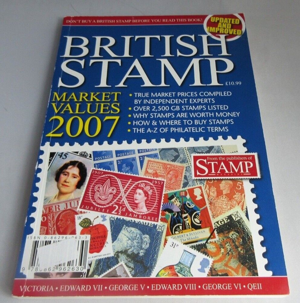 2007 BRITISH STAMP MARKET VALUES PAPERBACK