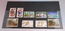 Load image into Gallery viewer, 1968 A COLLECTION OF 9 STAMPS FROM 1968 MNH &amp; STAMP HOLDER
