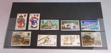 1968 A COLLECTION OF 9 STAMPS FROM 1968 MNH & STAMP HOLDER