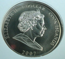 Load image into Gallery viewer, 2007 DIAMOND WEDDING ANNIVERSARY BUNC ONE DOLLAR COIN COVER PNC, STAMP AND COA
