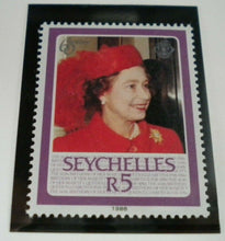 Load image into Gallery viewer, QUEEN ELIZABETH II THE 60TH BIRTHDAY OF HER MAJESTY SEYCHELLES STAMPS MNH
