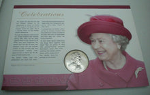 Load image into Gallery viewer, 1952-2002 THE QUEEN&#39;S GOLDEN JUBILEE MINT BUNC £5 COIN COVER &amp; STAMPS PNC
