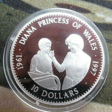 Load image into Gallery viewer, UK SILVER PROOF PRINCESS DIANA COINS VARIOUS £5 /CROWNS/RUPEES/ DOLLARS
