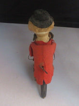 Load image into Gallery viewer, 1945-49 Wind Up Clown Doll With Accordion Rare Working Made in Germany US Zone
