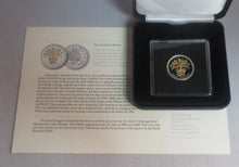 Load image into Gallery viewer, 2008 Royal Mint Scotland The Floral Series £1 One Pound Silver Gold Proof Coin
