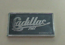 Load image into Gallery viewer, 1912 CADILLAC 15mm X 10mm 1.60gram SILVER INGOT WITH INFORMATION SLIP
