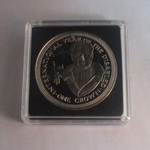 Load image into Gallery viewer, 1981 Douglas Bader International Year of the Disabled Prooflike 1 Crown IOM Coin

