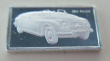 Load image into Gallery viewer, 1950 ROVER 15mm X 10mm 1.60gram SILVER INGOT WITH INFORMATION SLIP
