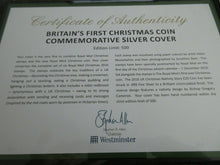 Load image into Gallery viewer, 2016 Nativity Christmas Silver Royal Mint UK COMMEMORATIVE £20 BUnc Coin PNC COA
