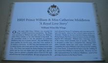 Load image into Gallery viewer, 2011 WILLIAM &amp; KATE - A ROYAL LOVE STORY - WILLIAM WINS HIS WINGS COVER
