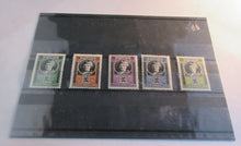 Load image into Gallery viewer, 1926 LUXEMBOURG PRINCE JEAN CARITAS 5c, 40c, 50c, 75c &amp; 1.50frs STAMPS
