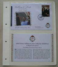 Load image into Gallery viewer, 2011 WILLIAM &amp; KATE - A ROYAL LOVE STORY - YOUTH BBQ ,OTTAWA COMMEMORATIVE COVER
