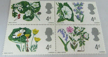 Load image into Gallery viewer, 1966 FLOWERS 4d 9d &amp; 1/9 - 13 STAMPS MNH PRESENTED IN CLEAR FRONTED STAMP HOLDER
