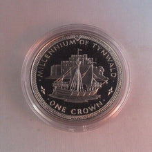 Load image into Gallery viewer, 1979 Millennium of Tynwald Castle Rushen Silver Proof 1 Crown Coin
