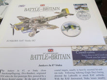 Load image into Gallery viewer, £5 Proof Coin First Day Covers Colourised Rare Unusual Battle of Britain WWII BU
