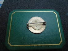 Load image into Gallery viewer, Royal Mint SILVER National Trust brooch with oak leaves in original RM box
