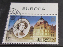 Load image into Gallery viewer, QUEEN ELIZABETH II JERSEY DECIMAL EUROPA STAMPS MNH IN STAMP HOLDER

