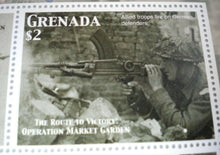 Load image into Gallery viewer, THE ROUTE TO VICTORY ARNHEM, OPERATION MARKET GARDEN STAMPS MNH &amp; INFO CARD
