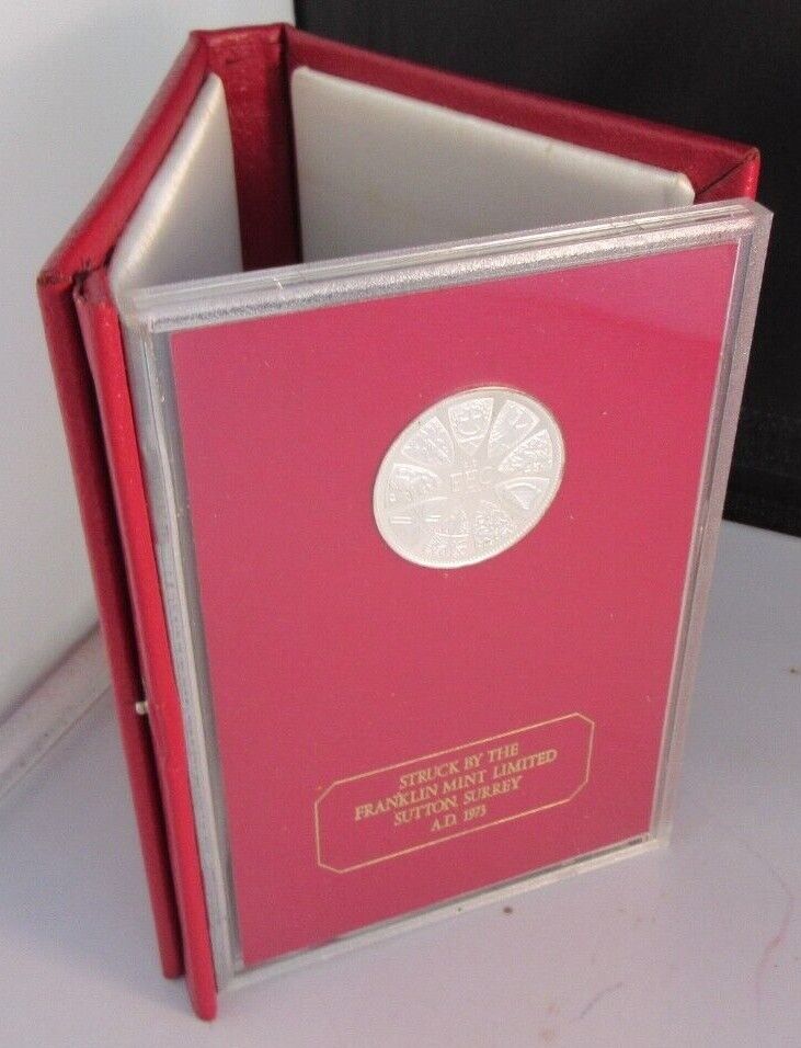 1973 EEC RT HON EDWARD HEATH PRIME MINISTER SILVER PROOF MEDALLION