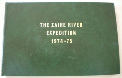 1974-1975 THE ZAIRE RIVER EXPEDITION 11 X POSTAL STAMP COVERS IN ORIGINAL ALBUM