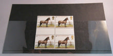 Load image into Gallery viewer, 1978 WELSH PONY 11p BLOCK OF 4 STAMPS MNH
