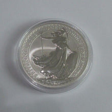 Load image into Gallery viewer, 2002 Britannia Silver Reverse Frosted UK Royal Mint £2 Coin In Capsule
