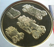 Load image into Gallery viewer, 1996 A CENTURY OF BRITISH MOTORING - CLASSIC CARS MEDAL COVER PNC &amp; INFO CARD
