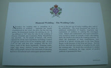 Load image into Gallery viewer, 2007 DIAMOND WEDDING ANNIV THE WEDDING CAKE BUNC 1 DOLLAR COIN COVER PNC &amp; COA
